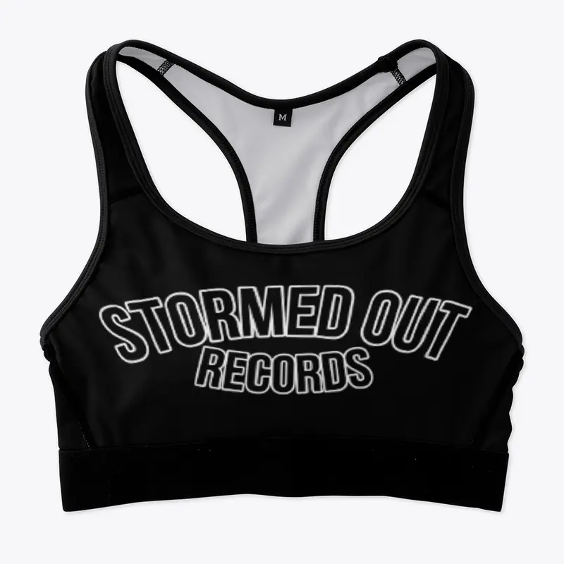 Stormed Out Records Sports Bra